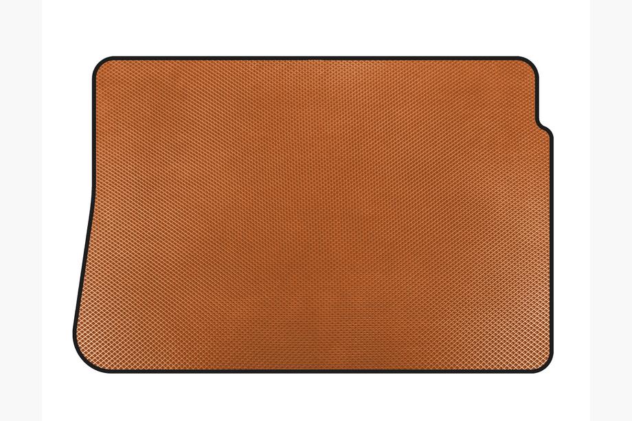 Renault Megane II 2004-2009 Trunk Mat (2006-2009, HB, 5-Door, Orange) Image