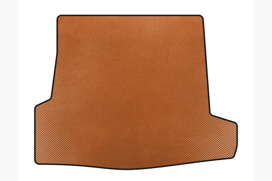 Skoda Superb 2001-2009 Trunk Mat (2006-2009, SD, Orange) Image