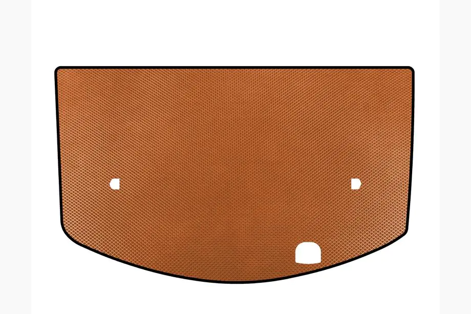 SsangYong Action 2005-2018 EVA Trunk Mat (2005-2013, Orange) Image