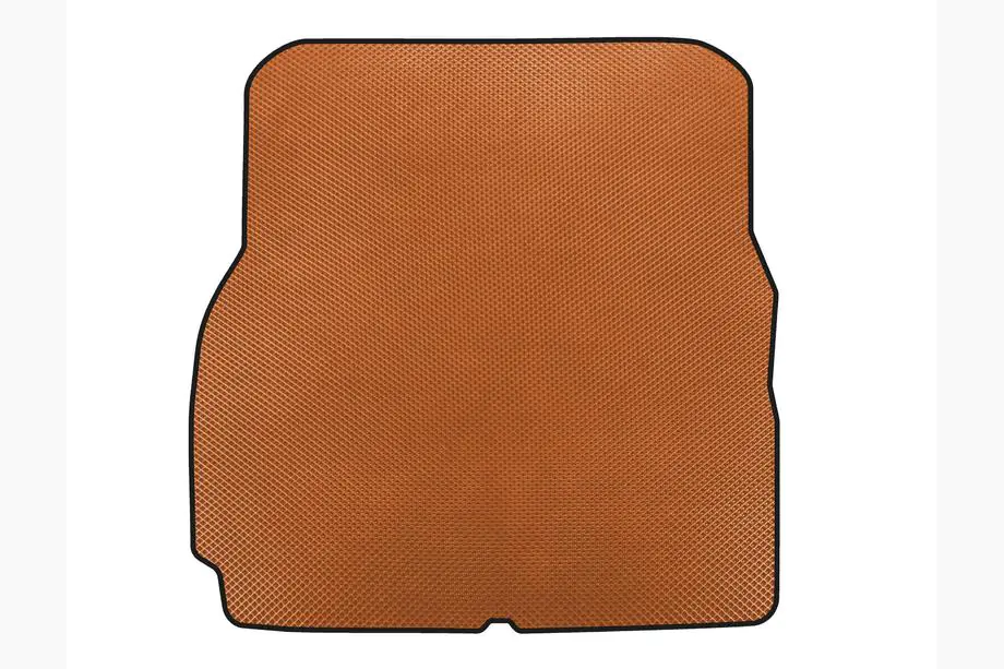 Tesla Model X 2015- Trunk Mat EVA (7-Seater, USA, Orange) Image