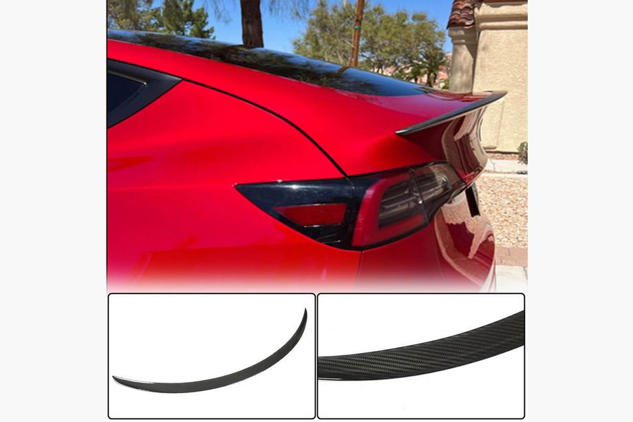 Tesla Model 3 2017- V3 Spoiler (2017-2023, Carbon) Image