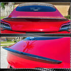 Tesla Model 3 2017- Spoiler V4 (2017-2023, Carbon) photo 4