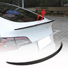 Tesla Model 3 2017- V5 Spoiler (2017-2023, Carbon) photo 1