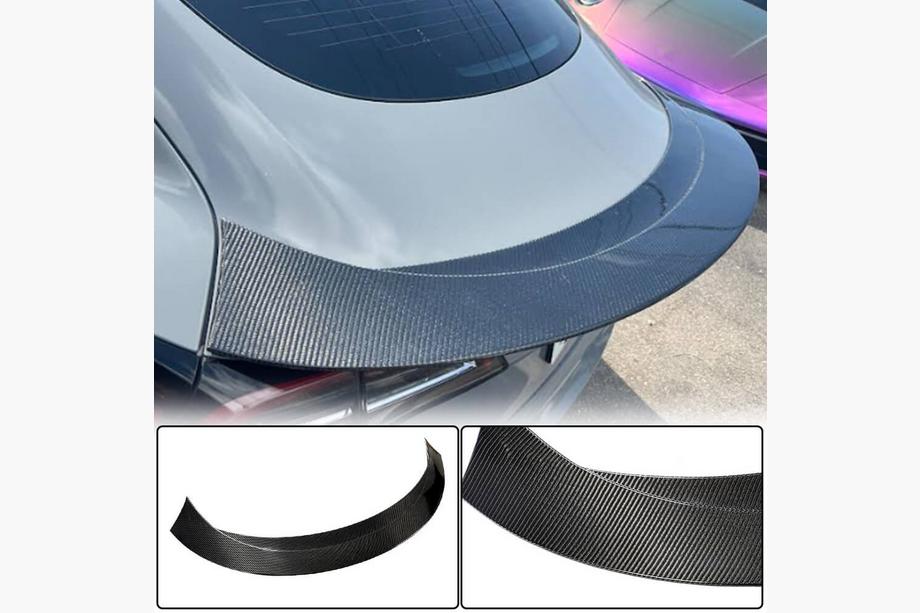 Tesla Model 3 2017- Spoiler V9 (2017-2023, Carbon) Image