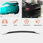 Tesla Model X 2015- Rear Spoiler V2 (2015-2025, Carbon) photo 2