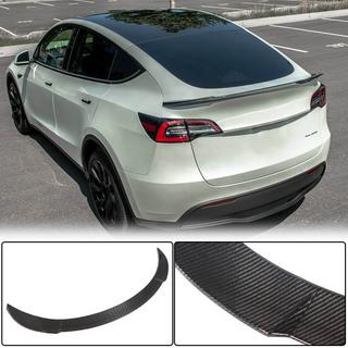 Rear Spoiler V1 (2020-2025, Carbon) Tesla Model Y 2020- photo 2