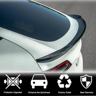 Rear Spoiler V1 (2020-2025, Carbon) Tesla Model Y 2020- photo 4