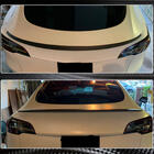 Tesla Model Y 2020- Rear Spoiler V5 (2020-2025, Carbon) photo 5