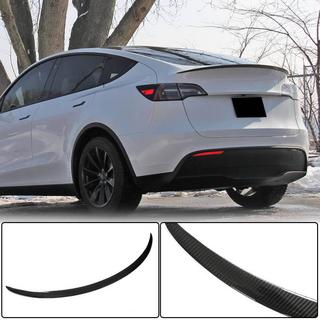 Rear Spoiler V5 (2020-2025, Carbon) Tesla Model Y 2020- photo 2