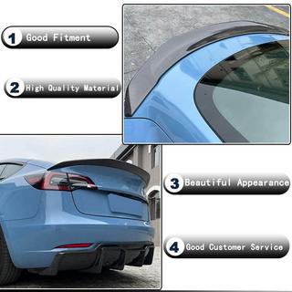 Rear Spoiler V2 (2020-2025, Carbon) Tesla Model Y 2020- photo 2