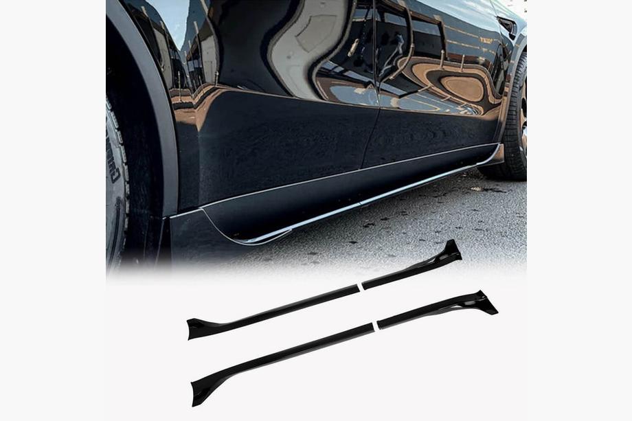 Tesla Model 3 2017- Side Skirt Extensions ABS V2 (2023-2025) Image