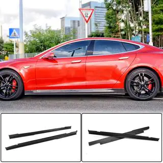 Door Sill Covers V1 (2014-2021, Carbon) photo 1