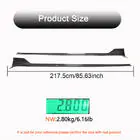 Tesla Model S 2012– Door Sill Covers (2021+, Carbon) photo 4