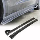 Tesla Model Y 2020- Side Skirt Covers V1 (2020-2025, Carbon) photo 1