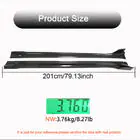 Tesla Model Y 2020- Side Skirt Covers V1 (2020-2025, Carbon) photo 5