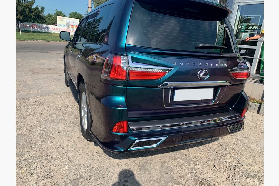 Lexus LX570/450d 2008-2022 Rear Diffuser TRD (2016-2022) Image