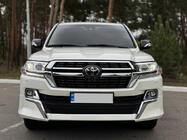 Toyota Land Cruiser 200 2007-2021 Front Lip 2016↗ (Executive 2021) White photo 7