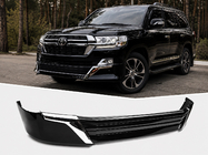 Toyota Land Cruiser 200 2007-2021 Front Lip 2016↗ (Executive 2021) White photo 1