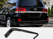 Toyota Land Cruiser 200 2007-2021 Rear trim with chrome 2016↗ (Executive 2019/2021) White photo 1