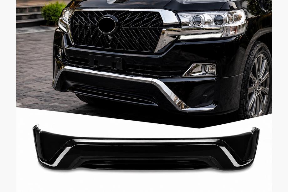Toyota Land Cruiser 200 2007-2021 Front Lip 2016↗ (Executive 2016) White Image