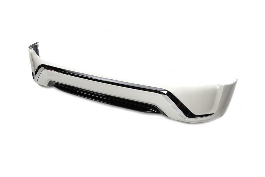 Toyota Land Cruiser 200 2007-2021 Front Lip 2016↗ (Executive 2016) Black Photo 5