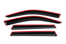 BMW X3 G01 2018- Window Deflectors with Chrome Trim Niken Luxury (4 pcs) photo 4