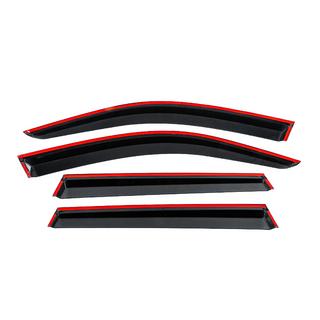 Window Deflectors with Chrome Trim Niken Luxury (4 pcs) photo 4