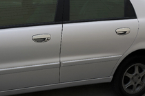 Chevrolet Lanos 1998–2017 Chrome Door Handle Covers (Stainless Steel) photo 4