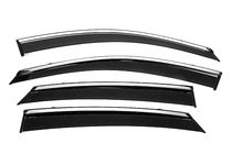 Hyundai Sonata DN8 2020- Window Deflectors with Chrome Trim Niken Luxury (4 pcs) photo 1