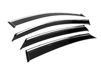 Hyundai Sonata DN8 2020- Window Deflectors with Chrome Trim Niken Luxury (4 pcs) photo 3