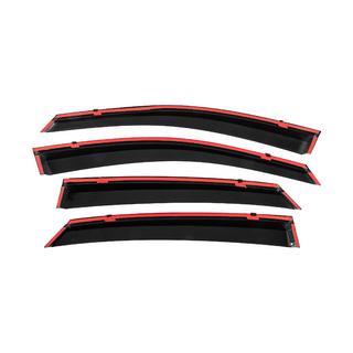 Window Deflectors with Chrome Trim Niken Luxury (4 pcs) Hyundai Sonata DN8 2020- photo 4