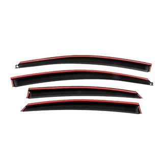 Window Deflectors with Chrome Trim Niken Luxury (4 pcs) Hyundai Sonata LF 2014-2019 photo 4