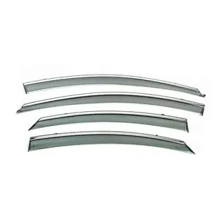 Window Deflectors with Chrome Trim Niken Luxury (4 pcs)