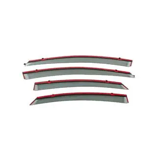 Window Deflectors with Chrome Trim Niken Luxury (4 pcs) photo 4