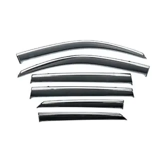 Niken Luxury Chrome Window Deflectors (2020-2023, 6 pcs)