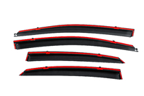 Hyundai Accent 2017-2023 Window Deflectors with Chrome Trim Niken Luxury (4 pcs) photo 4