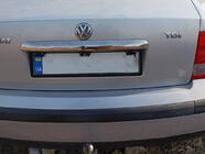 Volkswagen Passat B5 1997-2005 Chrome trim above license plate 1996-2001 (stainless steel) photo 3