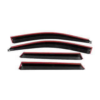 Window Deflectors with Chrome Trim Niken Luxury (4 pcs) photo 4