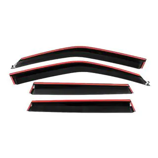 Window Deflectors with Chrome Trim Niken Luxury (4 pcs) photo 4