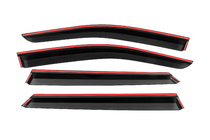 Subaru Outback 2019- Window Deflectors with Chrome Trim Niken Luxury (4 pcs) photo 4