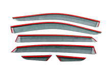 Toyota Venza 2020- Window Deflectors with Chrome Trim Niken Luxury (6 pcs) photo 4