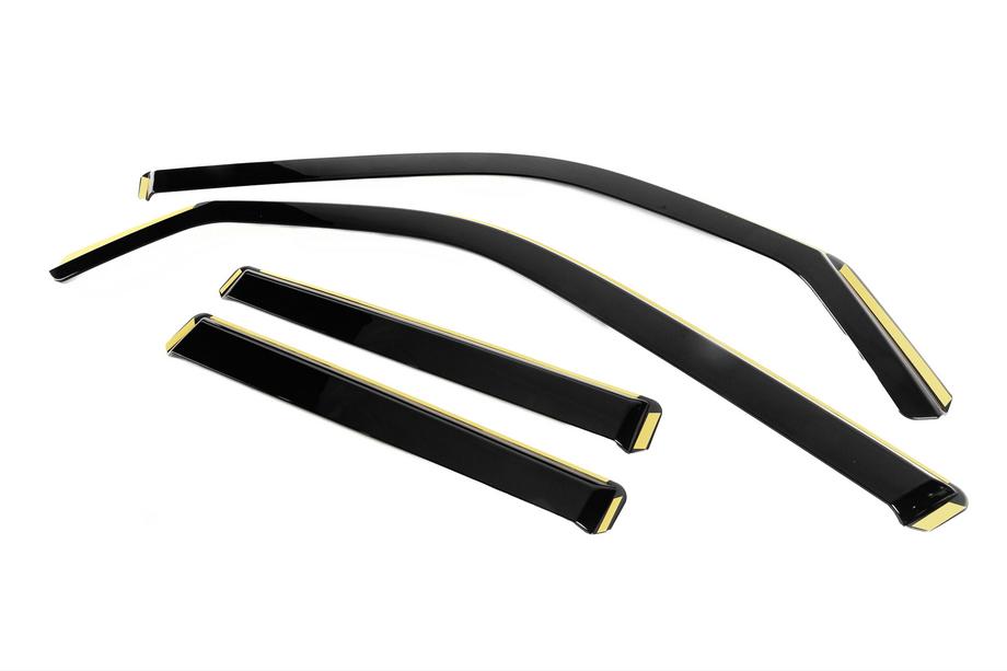 Mercedes GLK class X204 2008-2015 In-Channel Wind Deflectors Niken Luxury (4 pcs) Photo 2