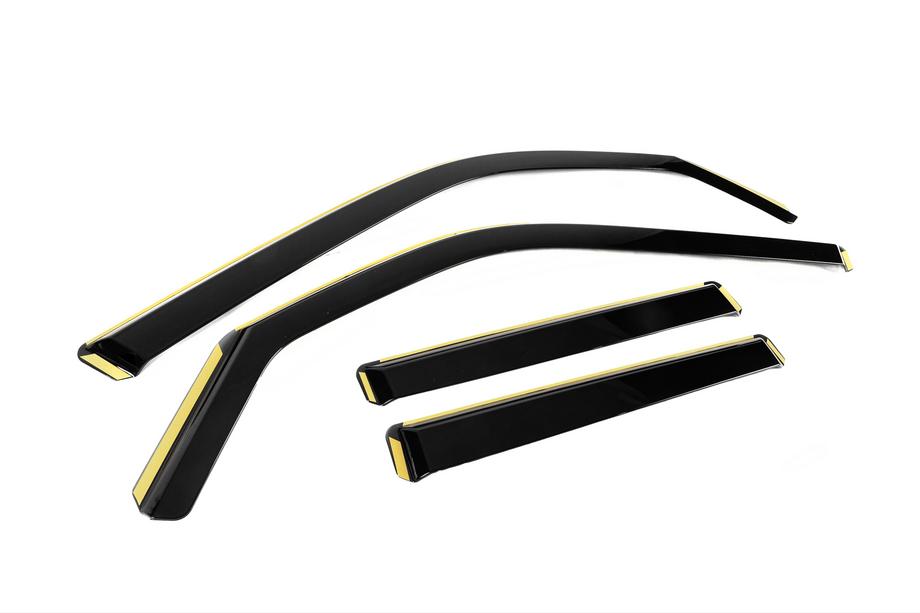 Mercedes GLK class X204 2008-2015 In-Channel Wind Deflectors Niken Luxury (4 pcs) Photo 3