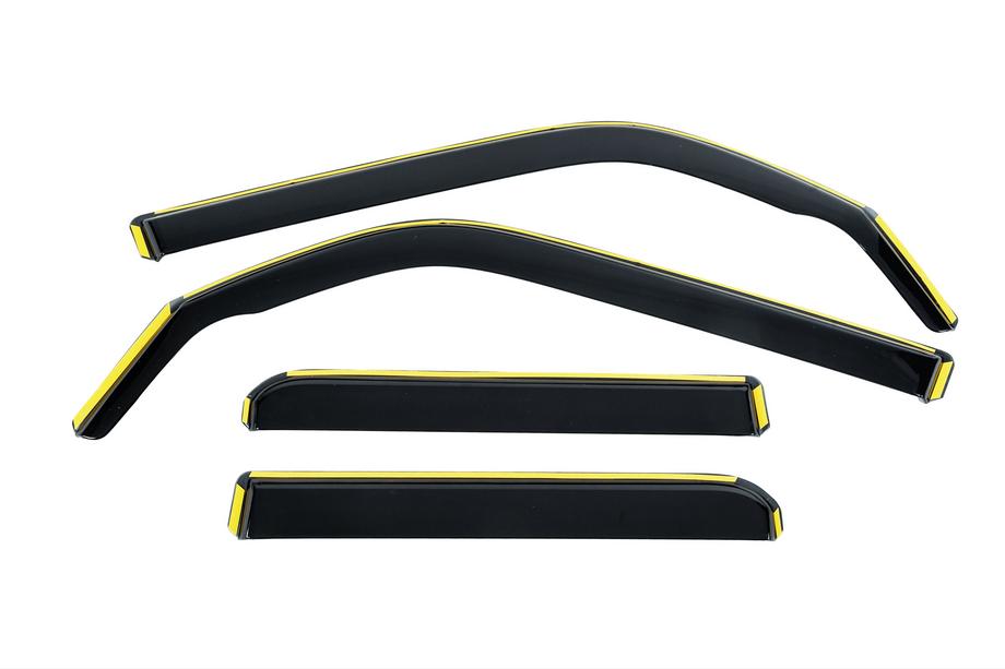 Toyota 4Runner 2009-2024 In-Channel Wind Deflectors Niken Luxury (4 pcs) Image