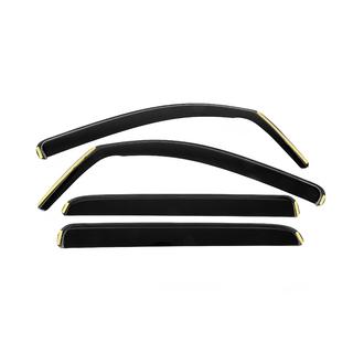 In-Channel Window Deflectors Niken Luxury (2014-2021, CrewMax/Crew Cab, 4 pcs) photo 1