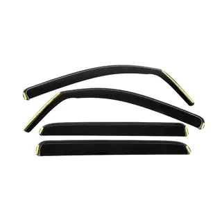In-Channel Window Deflectors Niken Luxury (2014-2021, CrewMax/Crew Cab, 4 pcs) photo 1