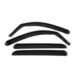 In-Channel Window Deflectors Niken Luxury (2014-2021, CrewMax/Crew Cab, 4 pcs) photo 4