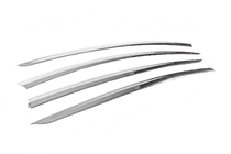 Tesla Model 3 2017- Chrome Window Deflectors Niken Luxury (4 pcs) photo 3