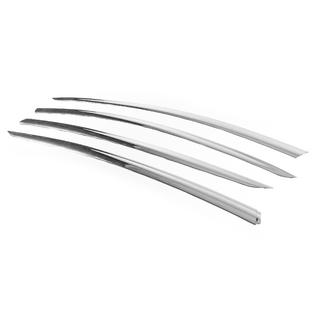Chrome Window Deflectors Niken Luxury (4 pcs) photo 2