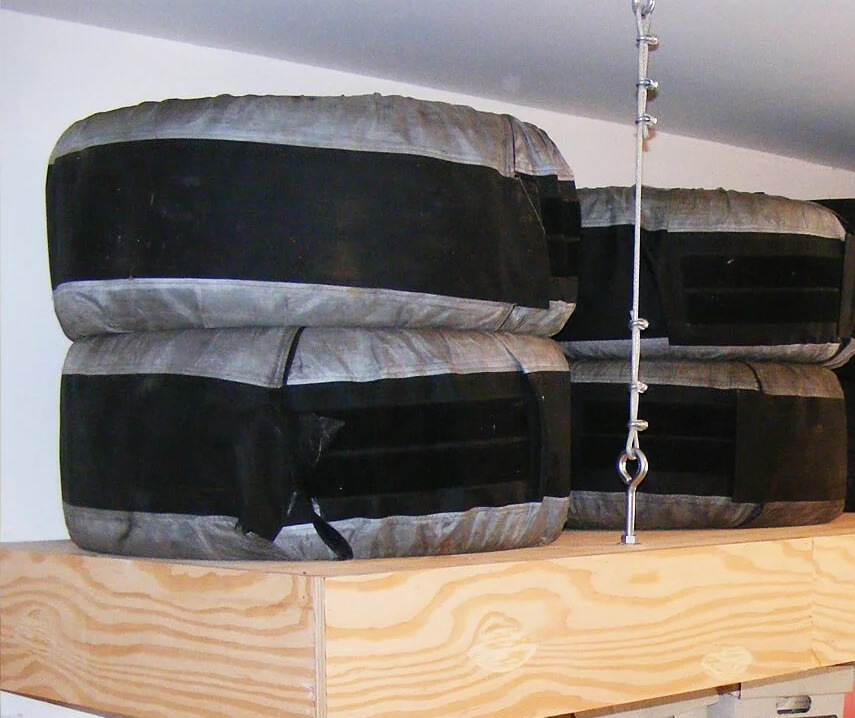 How to properly store tires at home?